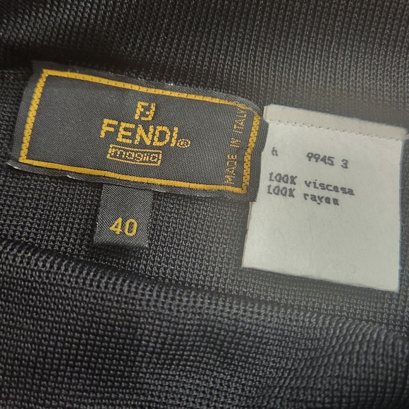 FENDI VINTAGE BLACK SKIRT ⚫️ - Picture 5 of 7